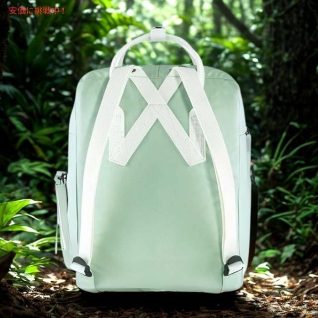 Fjallraven Kanken フェールラーベン カンケン ミントグリーン/クールホワイト バックパック F23510　Mint Green/Cool White Backpack_3