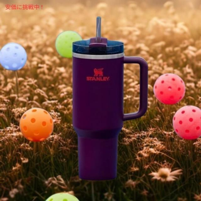STANLEYスタンレー クエンチャーH20 タンブラー ハンドル＆ストロー付き 40oz (1180mL) プラム Quencher H20 Tumbler w/ Handle & Straw Plum_3