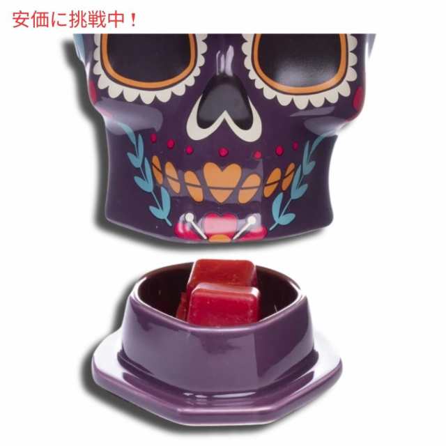 Scentsationals デイオブザデッド コレクション 香り付きワックスキューブウォーマー スカル Paco パコ Wax Cube Warmerの通販は