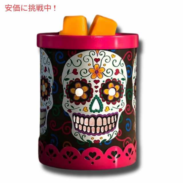 Scentsationals デイオブザデッド コレクション 香り付きワックスキューブウォーマー スカル Paco パコ Wax Cube Warmerの通販は
