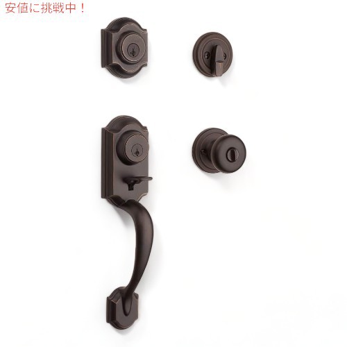 クイックセット モンタラ 玄関ドア ロックハンドル＆デッドボルトセット Kwikset Montara Front Door Lock Handle and Deadbolt Set