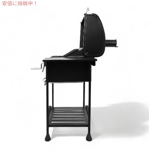 バーベキューグリル サイドテーブル付き ロイヤルグルメ チャコール