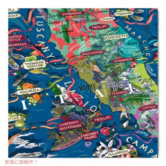 イタリア共和国ブドウ酒 謎合わせ 1000平和条約 Italy Wine Puzzle1000 Piece Puzzle