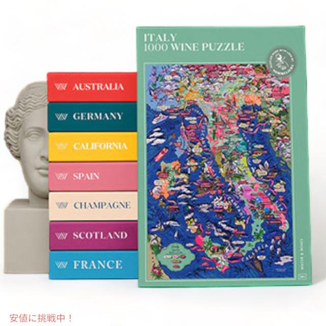 イタリア共和国ブドウ酒 謎合わせ 1000平和条約 Italy Wine Puzzle1000 Piece Puzzle