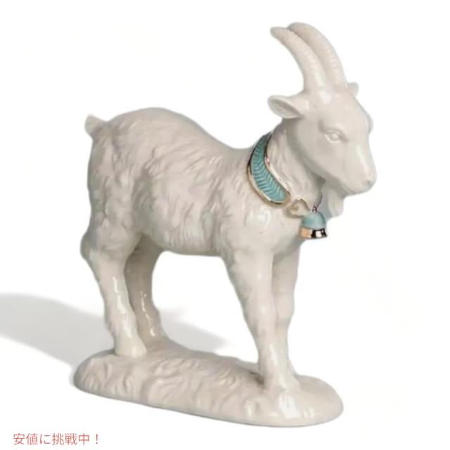 レノックス Lenox ファースト ブレッシング ネイティビティ ヤギのフィギュリン 陶磁器 彫像 First Blessing Nativity Goat Figurine_1