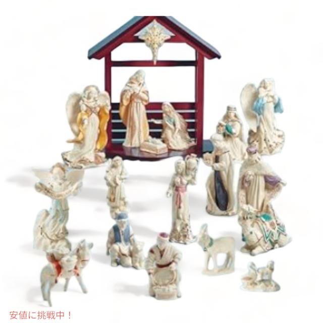 レノックス Lenox ファースト ブレッシング ネイティビティ ヤギのフィギュリン 陶磁器 彫像 First Blessing Nativity Goat Figurine_6