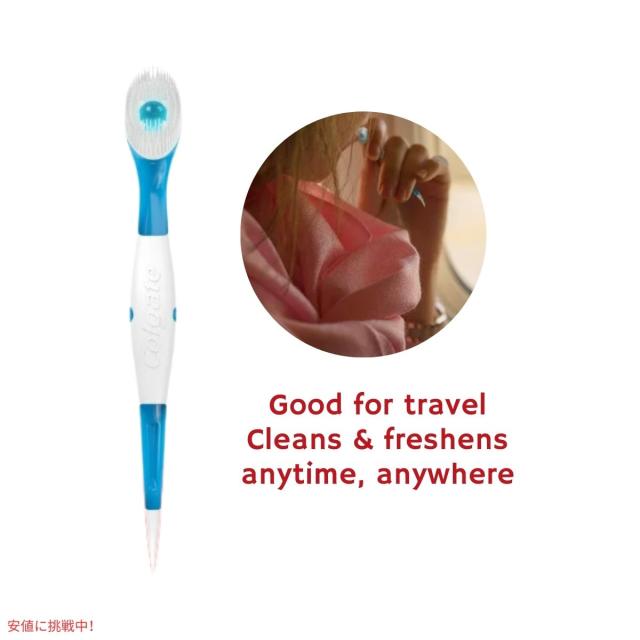 【5個セット】コルゲート Colgate ポータブルミニブラシ 使い捨て 旅行用 歯ブラシ 24個入り Wisp Portable Mini-Brush Max Fresh Peppermint 24ct_3
