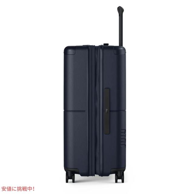 ジュライ スーツケース チェックド エクスパンダブル ネイビー 9.9