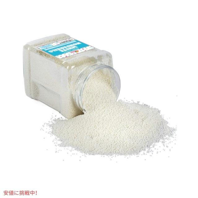 製菓用トッピング材料 ノンパレル・スプリンクル ホワイト Nonpareil Sprinkles White  2.7lbs 約1,2kg　製菓材料　カリカリ食感