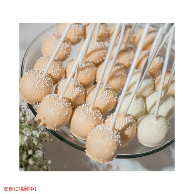 製菓用トッピング材料 ノンパレル・スプリンクル ホワイト Nonpareil Sprinkles White  2.7lbs 約1,2kg　製菓材料　カリカリ食感