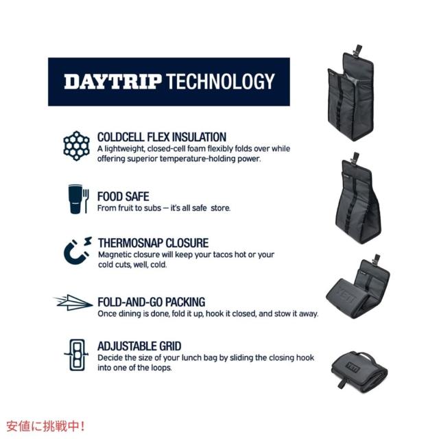 YETI イエティ デイトリップ・ランチバッグ ビッグウェーブ ブルー Daytrip Lunch Bag Big Wave Blue_6