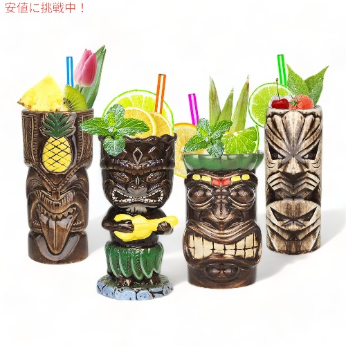 Tiki Mugs エキゾチック ティキマグ for Exotic Party スプロバーウェア SuproBarware の通販は 7,679円