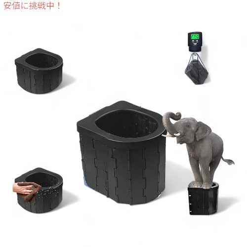 ポルタポティ トラベルトイレ コモデ バケツトイレ キャンプ用 Porta Potty Travel Toilet Commode Bucket Toilet for Camping