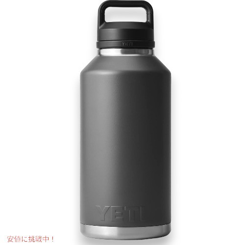 YETI Rambler 64 oz Bottle With Chug Cap Charcoal / イエティ