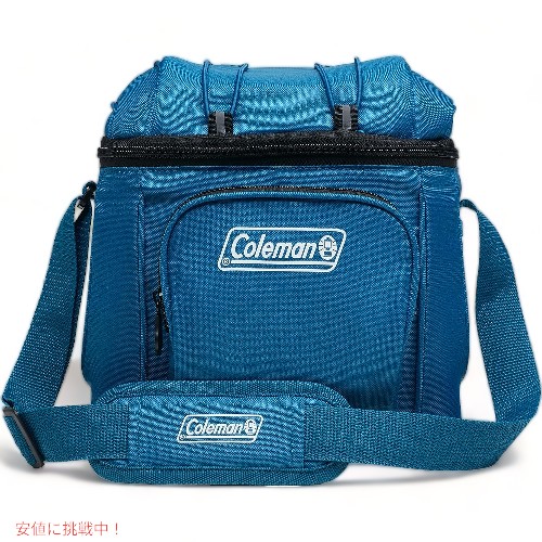 Coleman 9-Can Soft Cooler Blue / コールマン クーラーバック 9-CAN 保冷 ランチバッグ ブルー 2158134