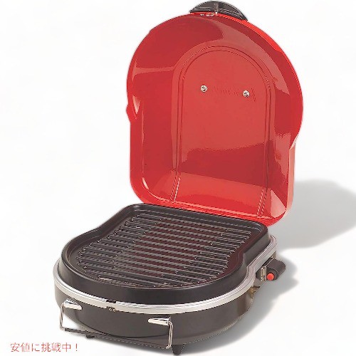 コールマン Coleman Fold N Go 1-Burner Propane Grill Red インスタント グリル キャンプ レッド