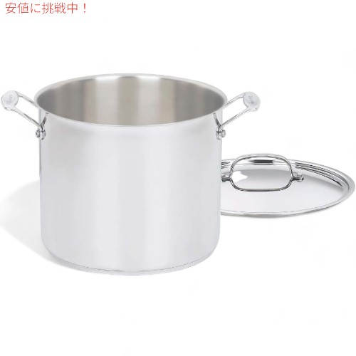 クイジナート Cuisinart 鍋 クラシック シェフ ステンレス製 ふた付き鍋 11.4L 品