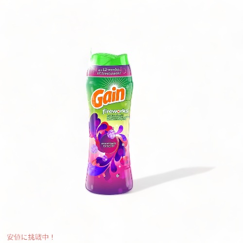 ゲイン Gain ビーズ 26.5オンス ムーンライトブリーズ香り Gain Fireworks Moonlight Breeze, Fabric Fresh Aroma, 26.5 oz In