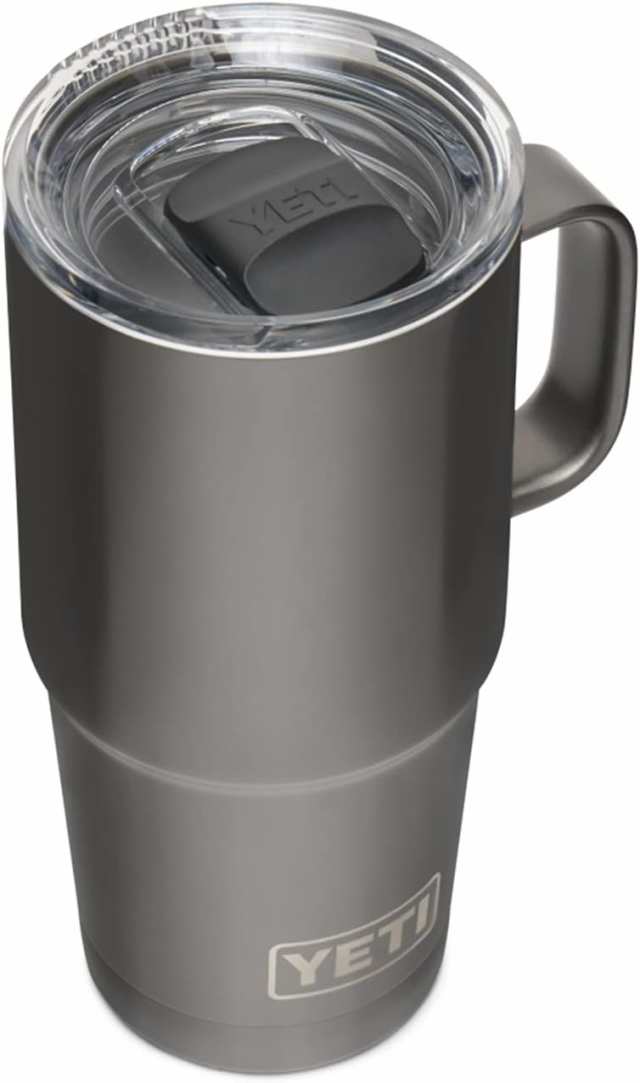 YETI Rambler 20oz Travel Mug With Stronghold Lid Graphite