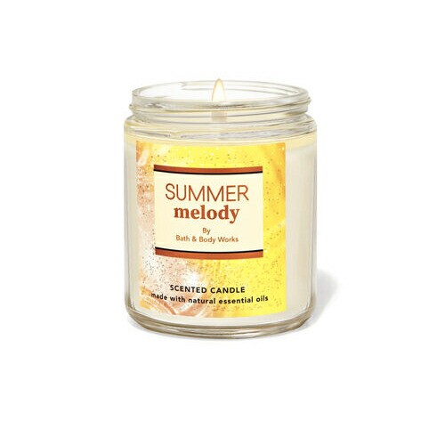 Bath and Body Works Single Wick Candle SUMMER MELODY oz 198 g バス