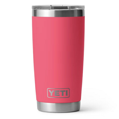 ＜限定カラー＞YETI Rambler 20oz Tumbler MagSlider Bimini Pink / イエティ ランブラー 20oz タンブラー マグスライダー 保冷 保温 水筒 591ml [ビミニピンク]_1
