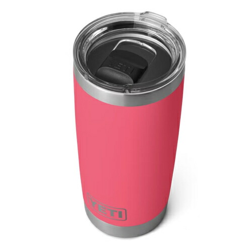 ＜限定カラー＞YETI Rambler 20oz Tumbler MagSlider Bimini Pink / イエティ ランブラー 20oz タンブラー マグスライダー 保冷 保温 水筒 591ml [ビミニピンク]_3