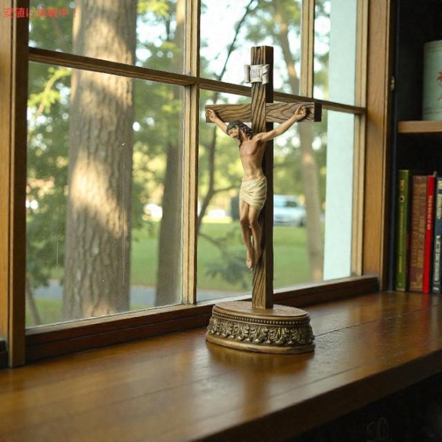 【超希少美品】 ✞キリストと天使達の十字架　置物 ルネッサンスコレクション Renaissance Collection インテリア 置き物