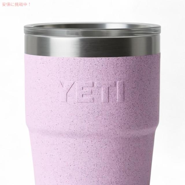 YETI イエティ ランブラー 20オンス (591ml ) スタッカブルカップ マグスライダー蓋 チェリーブロッサム Rambler 20oz Stackable Cup Cherry Blossom_2