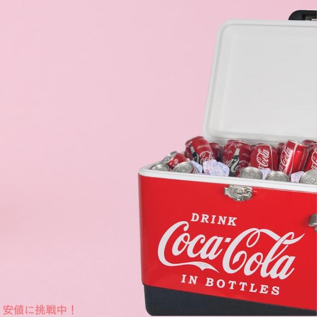 コカコーラ アイスチェスト クーラーボックス 51L (54クオート) 85缶