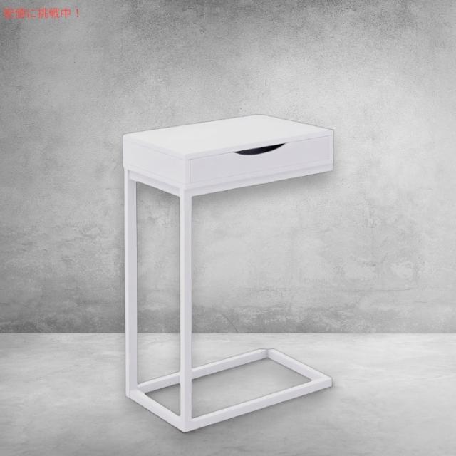 モナーク・スペシャルティーズ アクセントテーブル ホワイト I-3601 サイドテーブル ナイトテーブル Monarch Specialties Inc. Accent Table, White_3