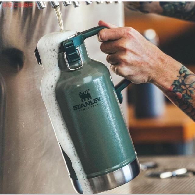 Stanley スタンレー スタンレー Classic グロウラー 1.9リットル/64oz [Frost Gloss フロストグロス] Stanleyキャンプ用品_5