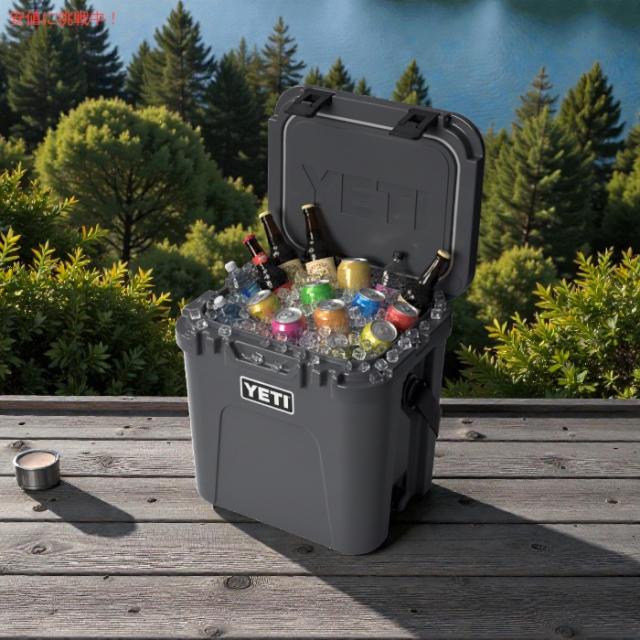YETI ROADIE 24 HARD COOLER CHARCOAL / イエティ クーラーボックス ローディー24 チャコール_3