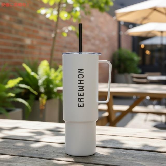 Erewhon エレウォン ストロー付きタンブラー オールデイ ステンレス