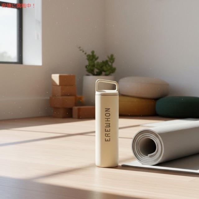 Erewhon エレウォン ウォーターボトル 水筒 広口 ステンレスボトル サンドストーン 20oz / 約591ml 保温 保冷 Wide Mouth Stainless Steel Bottle_1