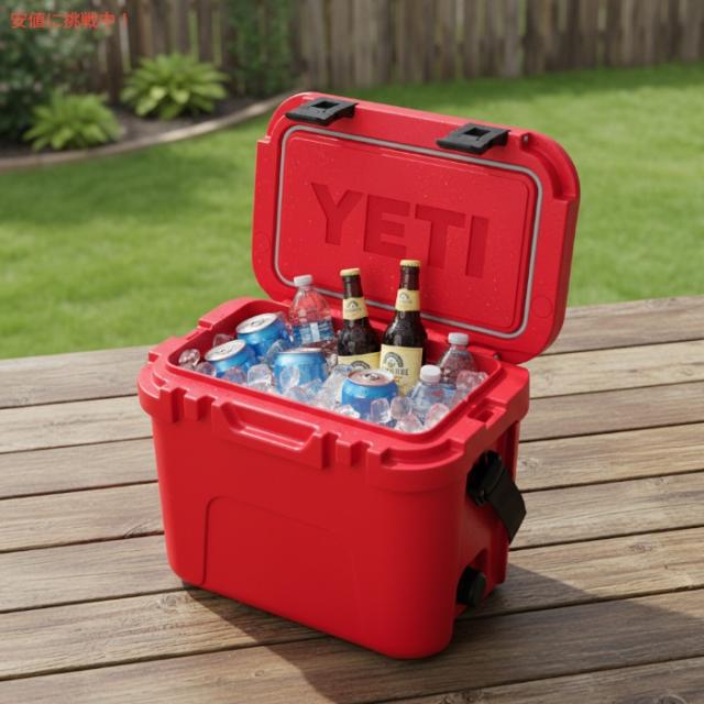 YETI ROADIE 24 HARD COOLER Rescue Red / イエティ クーラーボックス