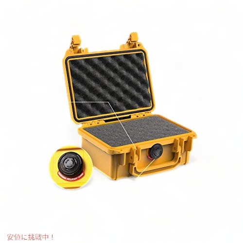 Pelican 1120 ケース フォーム付き (イエロー) 1120 Case With Foam (Yellow)_1