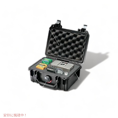 Pelican 1120 ケース フォーム付き (イエロー) 1120 Case With Foam (Yellow)_2