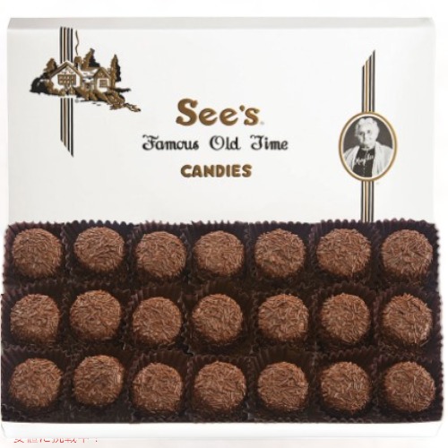 【 See’s Candies 】シーズキャンディ Milk Bordeaux ミルクボルドー チョコレート 詰め合わせ 1 lb/454g #559020
