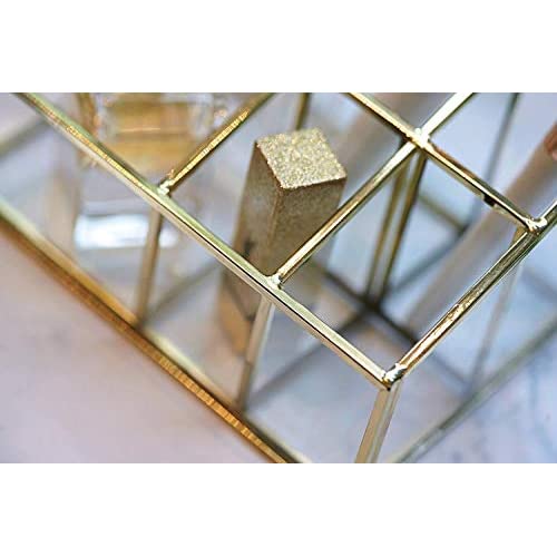 PuTwo メイクアップ オーガナイザー ヴィンテージ 5 コンパートメント