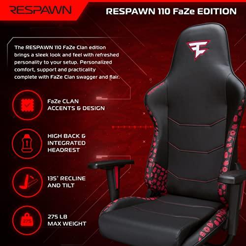 RESPAWN 110 人間工学に基づいたゲーミングチェア 2023 FaZe