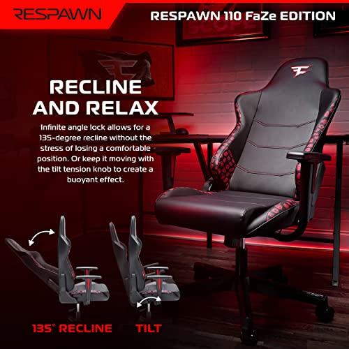 RESPAWN 110 人間工学に基づいたゲーミングチェア 2023 FaZe