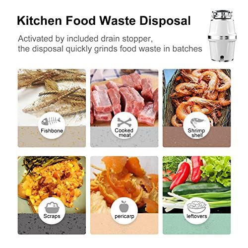 HISSUN ゴミ処理機コード付き - Whiteの通販はau PAY マーケット - LA