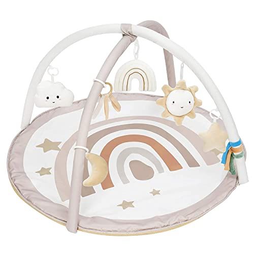 little dove (リトルダヴ)  小さな鳩のベビージムと幼児プレイマットレインボーデザインの通販は