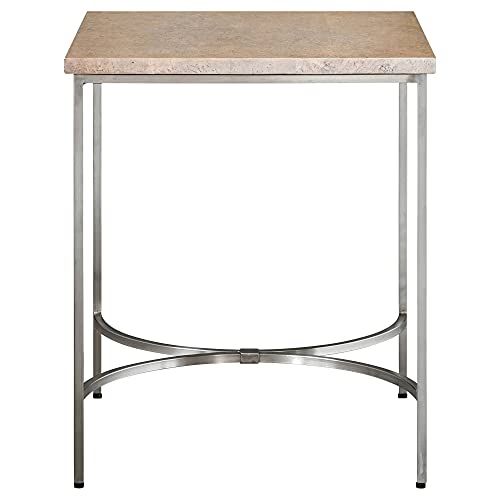 Uttermost Drummond26　ワイドナチュラルオークバールサイドテーブル