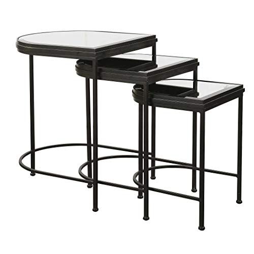 Uttermost U24965 India Nesting Tables、ブラック、S / 3、17.75 x 19 x 24の通販は Uttermost U24965 India Nesting Tables、ブラック、S / 3、17.75 x 19 x 24の通販は