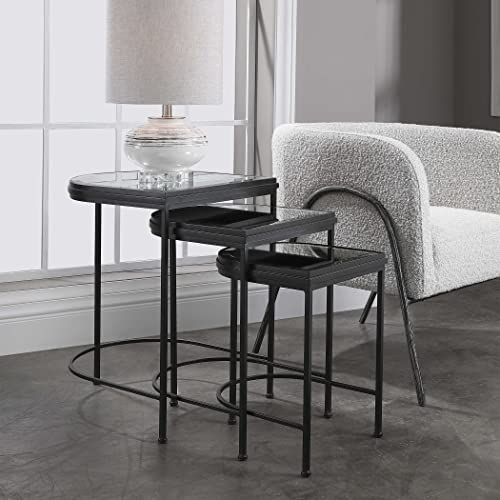 Uttermost U24965 India Nesting Tables、ブラック、S / 3、17.75 x 19 x 24の通販は Uttermost U24965 India Nesting Tables、ブラック、S / 3、17.75 x 19 x 24の通販は