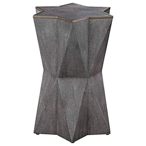 Uttermostカペラ16　ワイドチャコールグレーアクセントテーブルの通販は 152,207円
