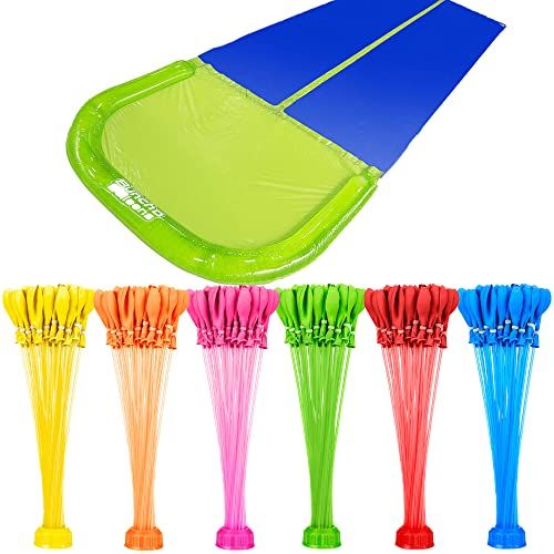 Bunch O Balloons ウォータースライド 2レーン + 水風船の通販は