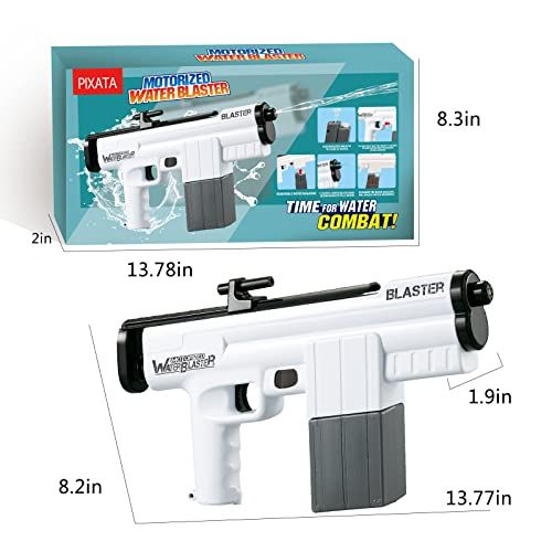 電気水鉄砲、子供と大人のための375CC大容量の自動水鉄砲の通販は