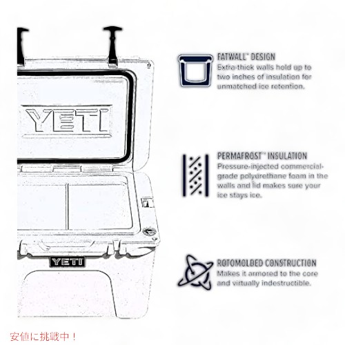 YETI タンドラ 35 クーラー　レスキューレッド Tundra 35 Hard Cooler_3